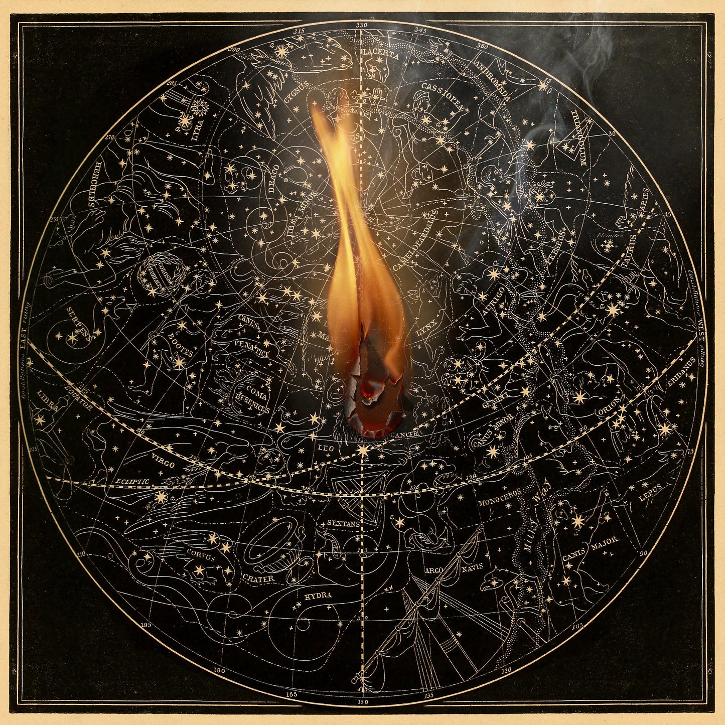 "Burning in the Stars" SIGNED VINYL