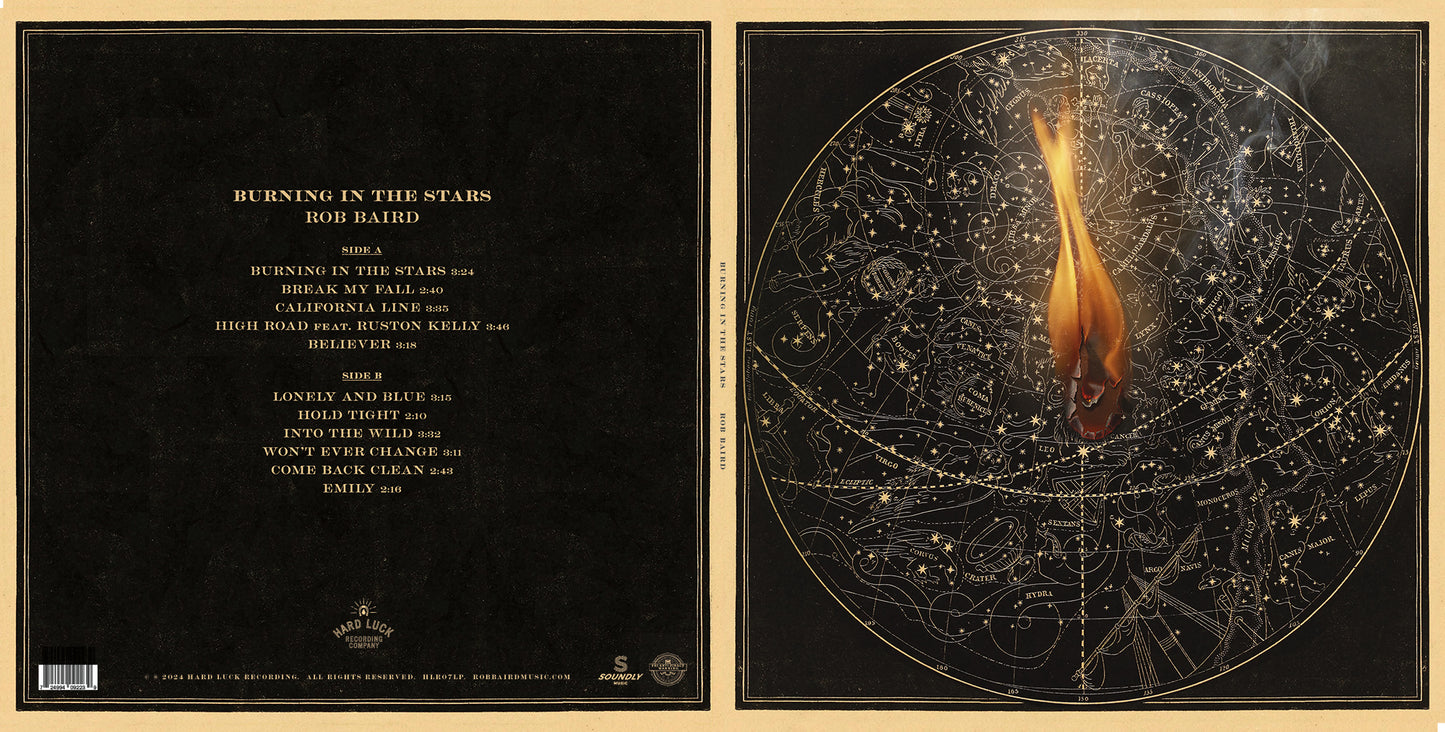 "Burning in the Stars" SIGNED VINYL